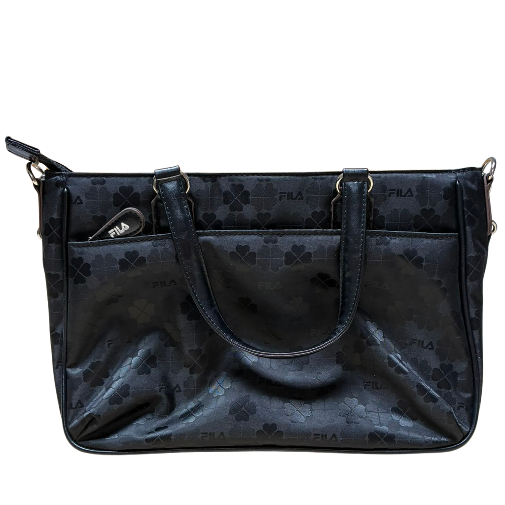 Black FILA 2 Way Shoulder Bag