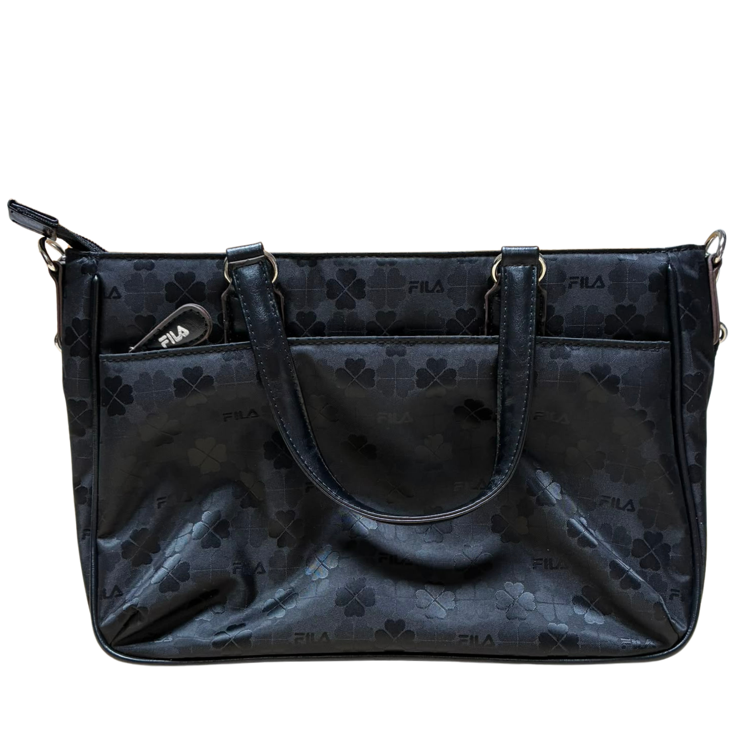 Black FILA 2 Way Shoulder Bag