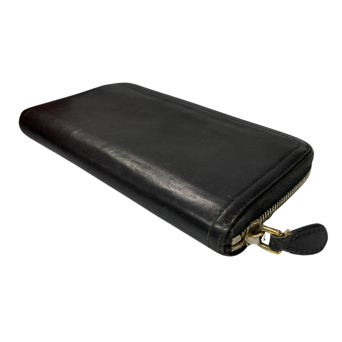 Prada 1M0506 Bi Color Zip Around Wallet