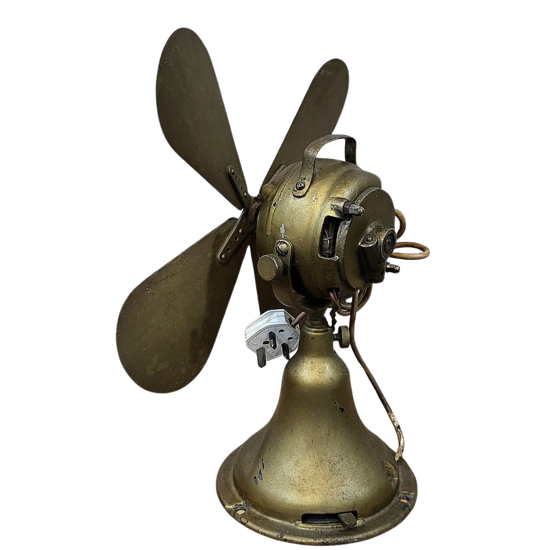 1930 General Electric Vintage A/C Desk Fan Display Only Secondary image
