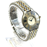 Cartier MUST DE CARTIER 21 125000P 28mm Halfgold Quartz Watch