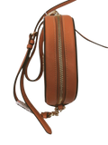 Coach Mini Serena Crossbody Bag In Crossgrain Leather Orange