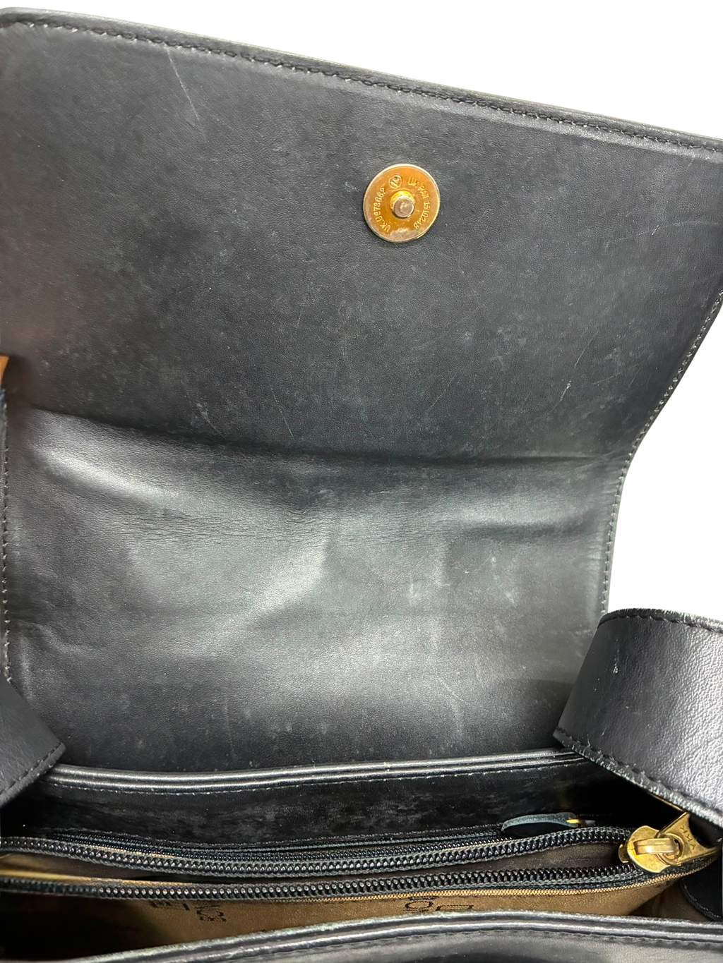 Bonia PVC Sling Bag Black