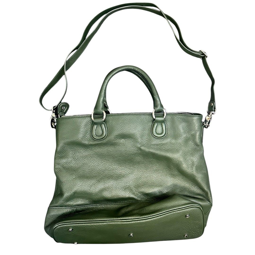 Aigner Leather Sling Bag, Green