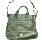 Aigner Leather Sling Bag, Green
