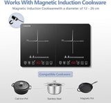 AMZCHEF Double Induction Hob, Induction Cooker FYM28-S16