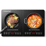 AMZCHEF Double Induction Hob, Induction Cooker FYM28-S16