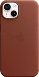 Apple iPhone 14 Leather Case with MagSafe - Umber 