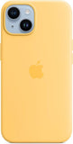Apple iPhone 14 Silicone Case with MagSafe — Sunglow