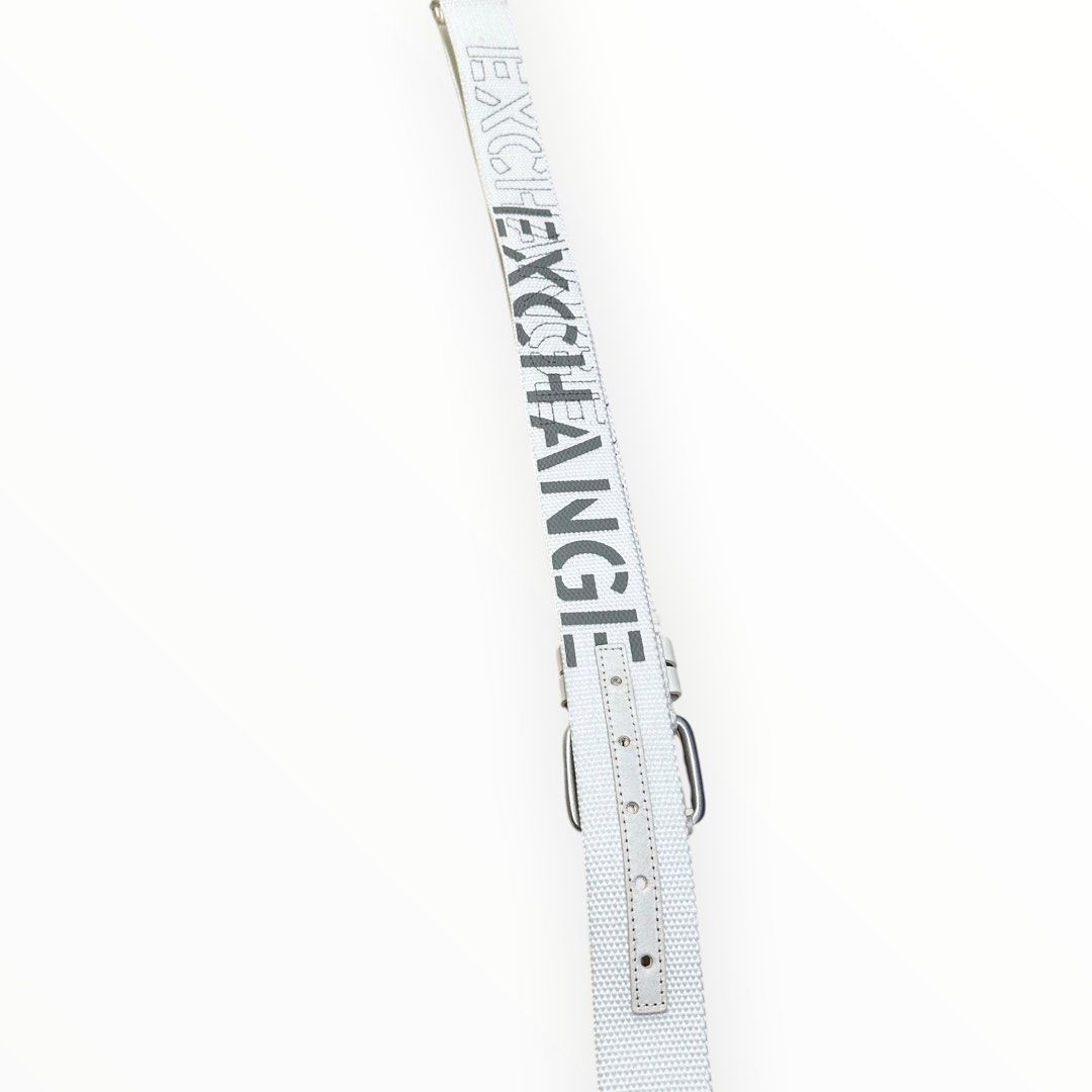Armani Exchange White Belt