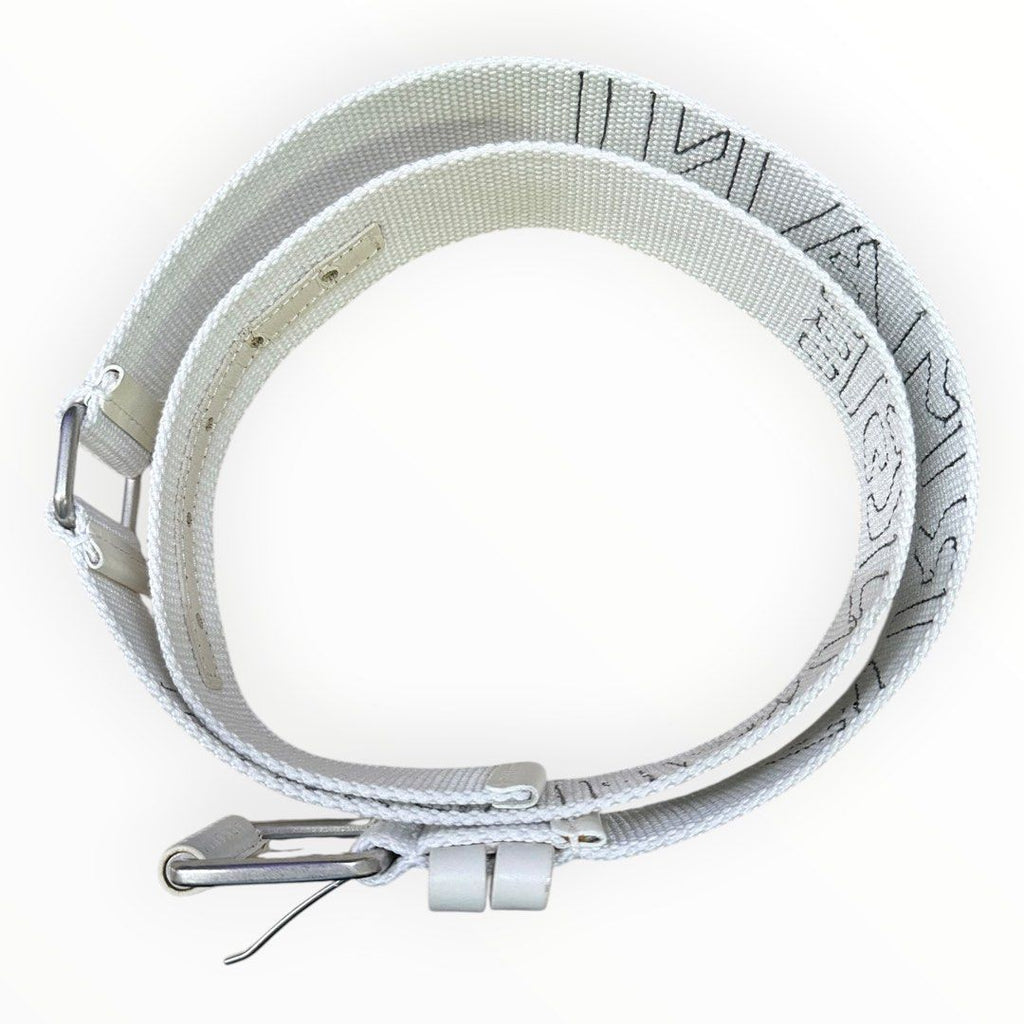 Armani Exchange White Belt
