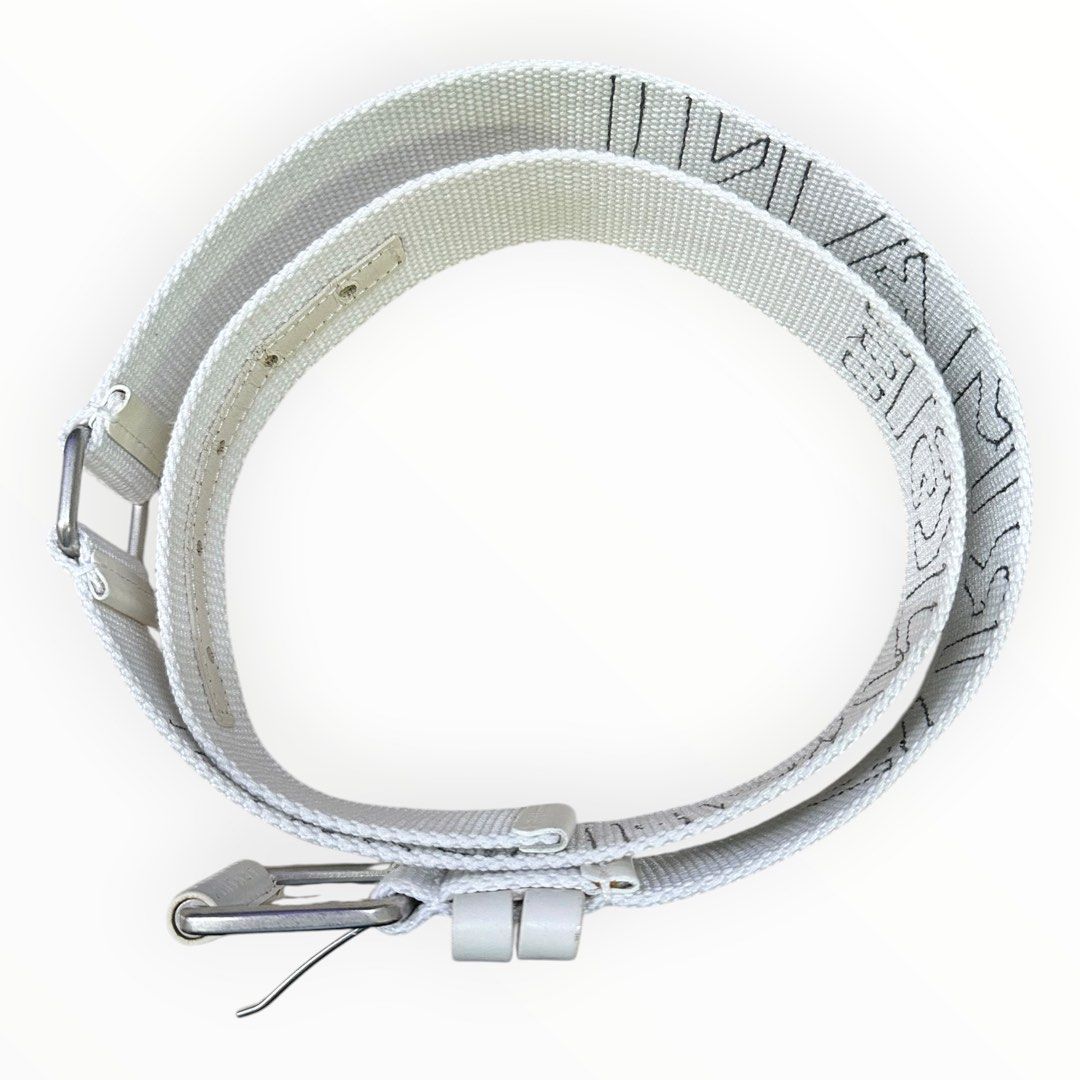 Armani Exchange White Belt