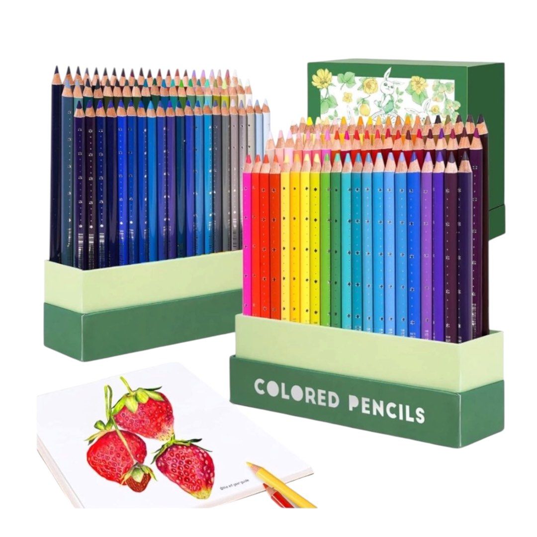 Arrtx 126 Colored Pencil Set Soft Core Coloring Pencils for Adult Color Drawing Blending Shading Sketching, Coloring Pencils Art Supplies for Artists Adults... Main image