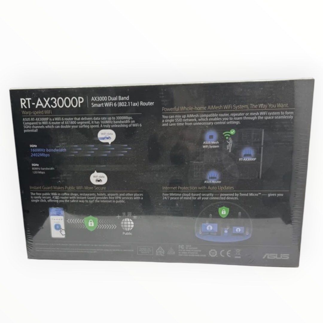 Asus RT-AX3000P Router -Wifi 6