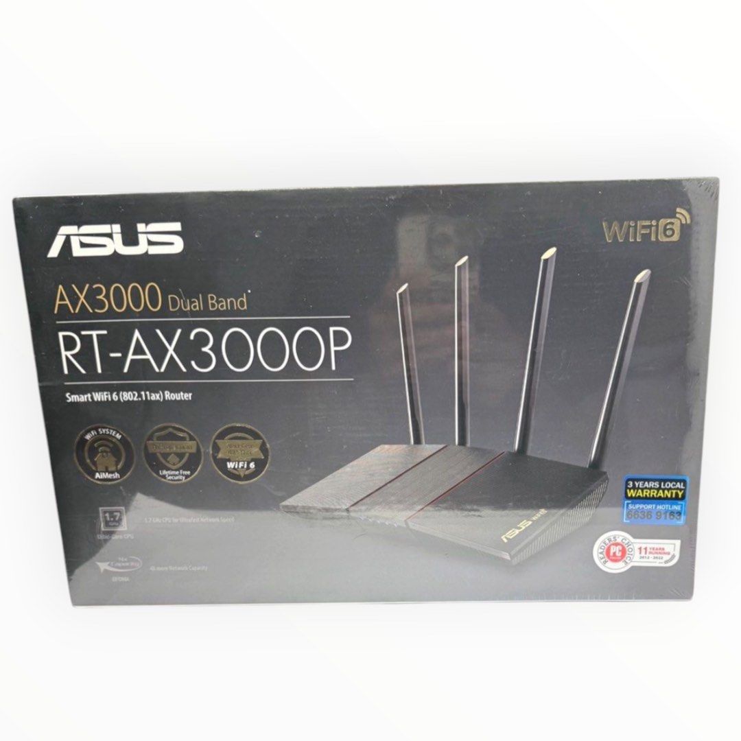 Asus RT-AX3000P Router -Wifi 6