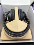 Audio Technica ATHM20xBT OverEar Professional Studio Monitor Wireless Headphones Black
