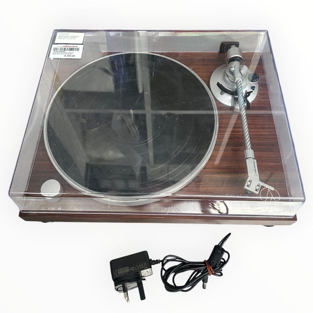 Audio-Technica AT-LPW50BT-RW Wireless Belt-Drive Turntable Secondary image