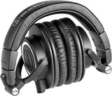 AudioTechnica ATHM50x BK Professional Monitor Headphones Black