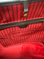 Louis Vuitton Neverfull GM Damier Ebene Tote Bag
