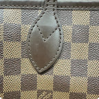 Louis Vuitton Neverfull GM Damier Ebene Tote Bag