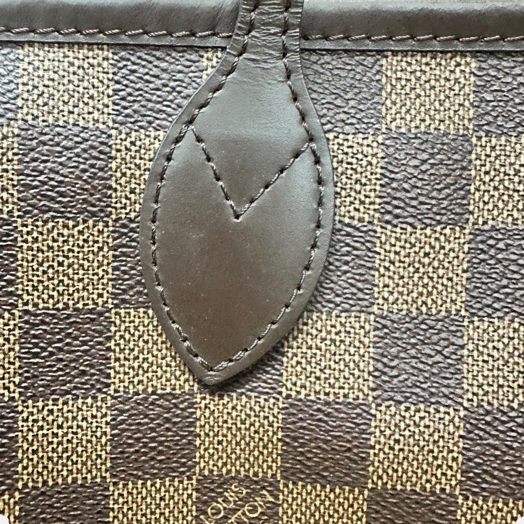 Louis Vuitton Neverfull GM Damier Ebene Tote Bag