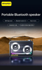Awei KA11 30W Bluetooth 5.4 Transparent Speaker