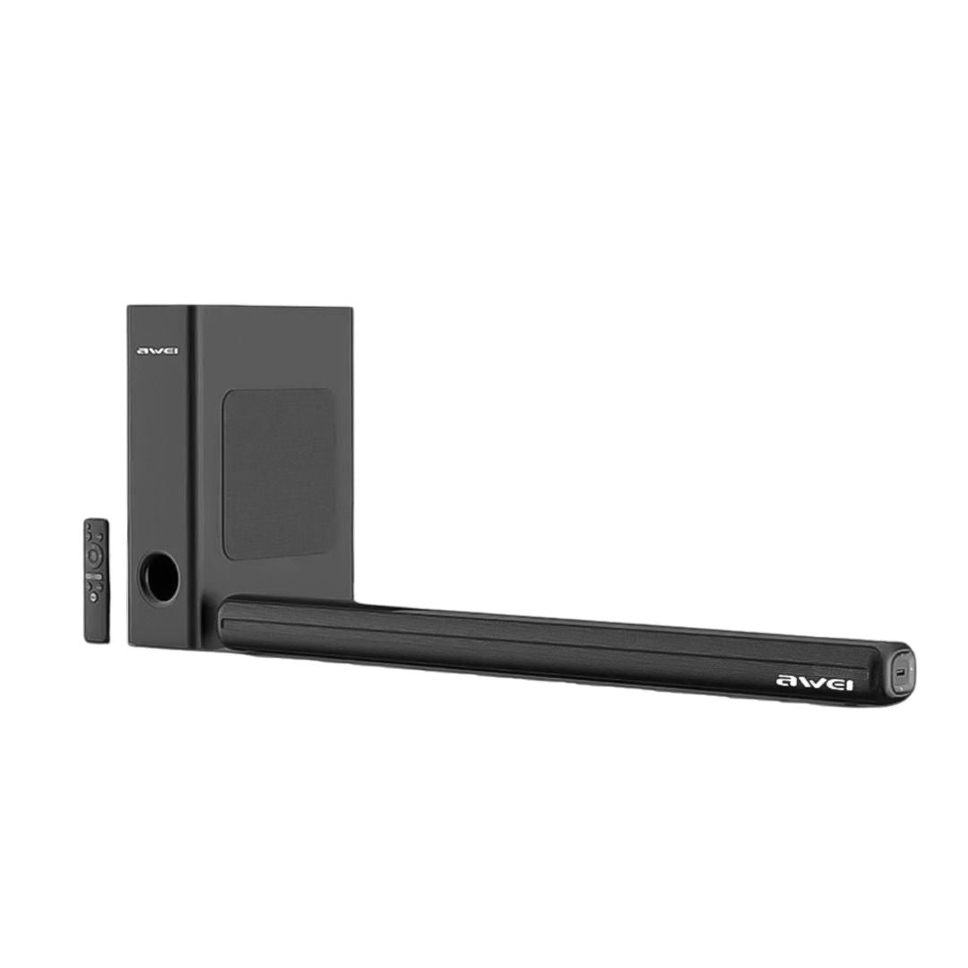 Awei Y520 110W TV SoundBar Cinema Edition Bluetooth Speaker Subwoofer MHome Home Theater Strong Bass