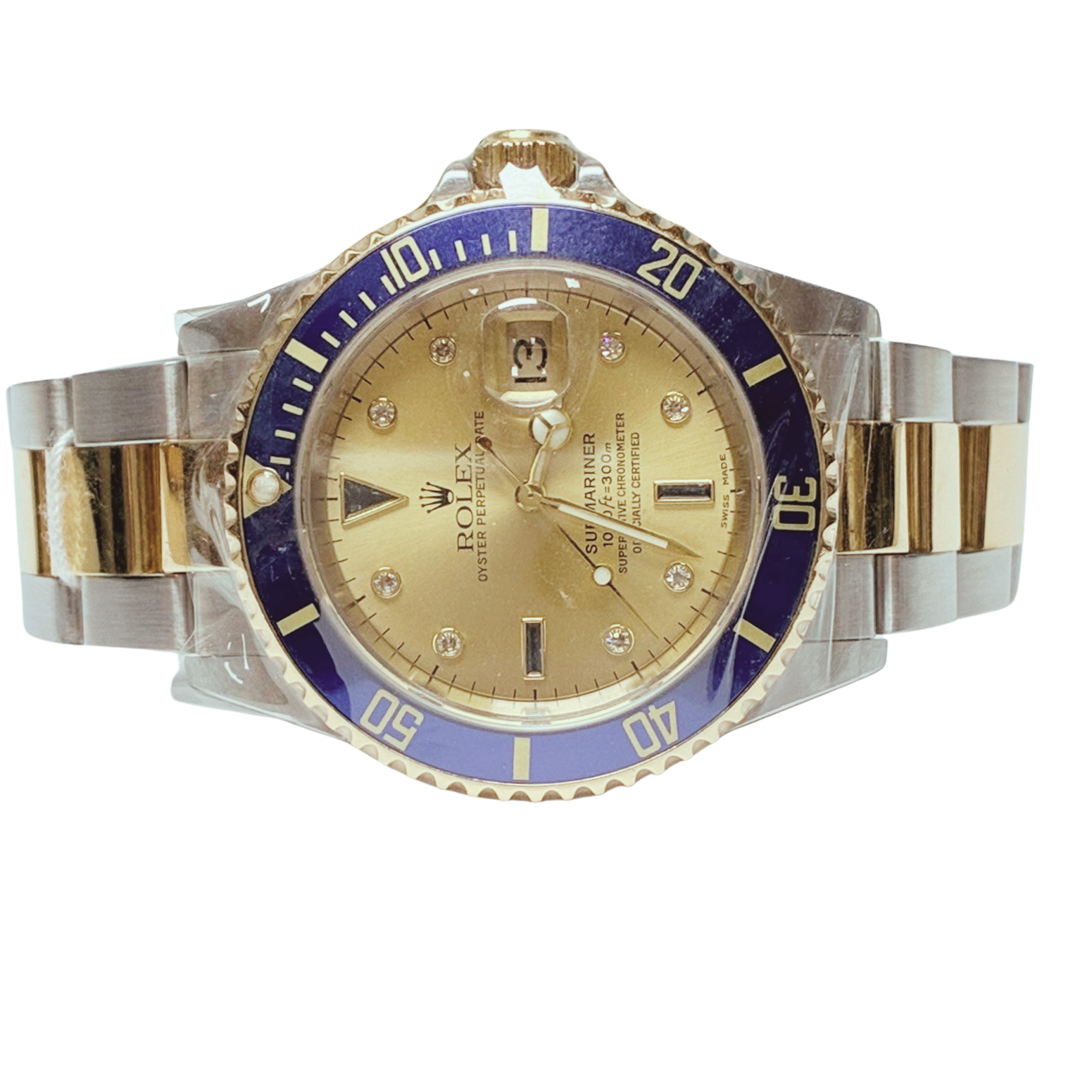 Rolex 16613 Submariner Date Mens Watch  TwoTone Oyster Bracelet Secondary image