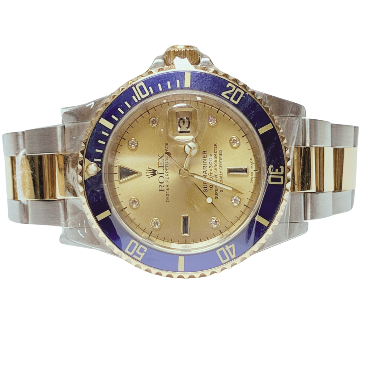 Rolex 16613 Submariner Date Mens Watch  TwoTone Oyster Bracelet