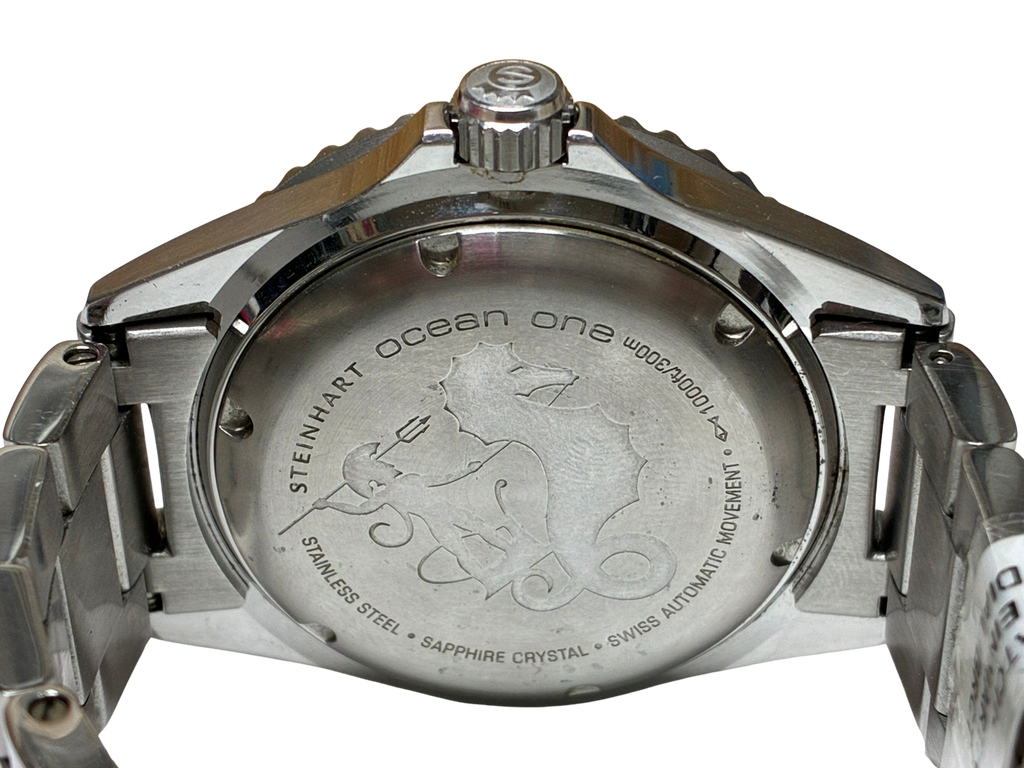 Steinhart Ocean One Vintage Military Automatic Watch Stainless Steel