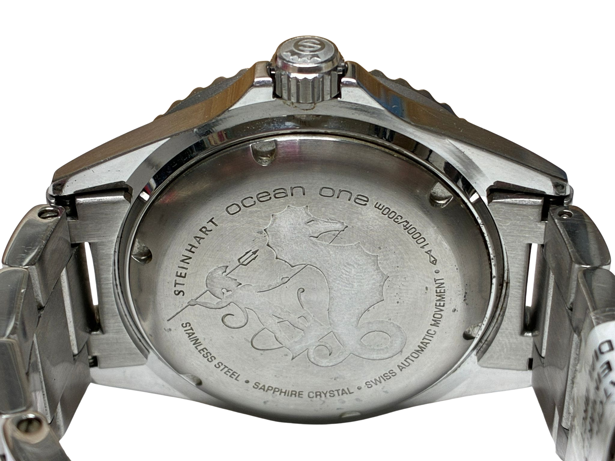 Steinhart Ocean One Vintage Military Automatic Watch Stainless Steel