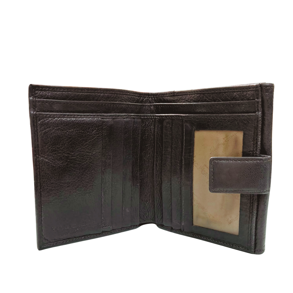 Salvatore Ferragamo Leather BiFold Wallet Black