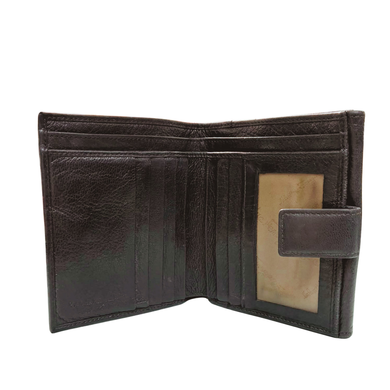 Salvatore Ferragamo Leather BiFold Wallet Black