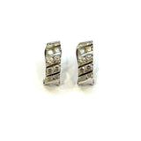 18KWG Diamond Earring