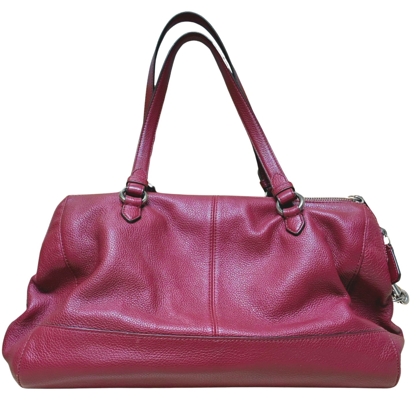 Coach Park Leather Katheryn Triple Zip Satchel