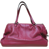Coach Park Leather Katheryn Triple Zip Satchel
