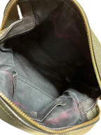 DKNY Leather Satchel Green