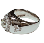 750WG Mens Diamond Ring 0.72CTS 16.4GM