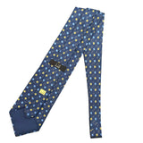 Dunhill Blue & Yellow Necktie