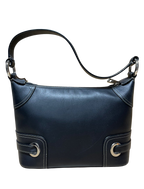 Bally Black Leather Shoulder Bag