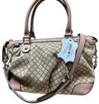 Gucci Sukey Bag Beige Pink Diamante Canvas