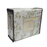 Laura Ashley Home - King Duvet Cover Set, Cotton Reversible Bedding with Matching Shams