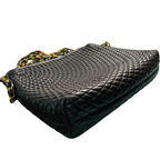 Bally Black Quilted Leather Shoulder Bag