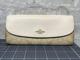 Coach F54022 Slim Envelope Wallet In Signature Coated Canvas Light Blush