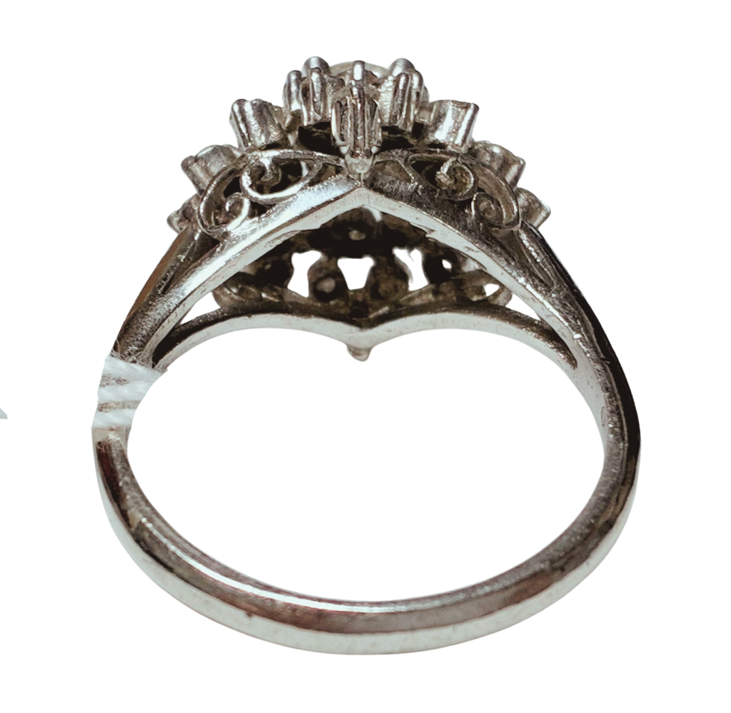 PM900 Diamond Ring 6.6G Size 14