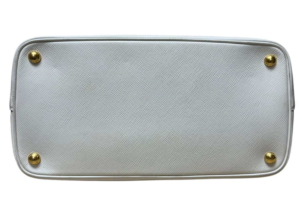 Prada Saffiano Cuir Front Pocket Convertible Tote
