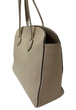 Furla Giada Leather Shoulder Bag Cream