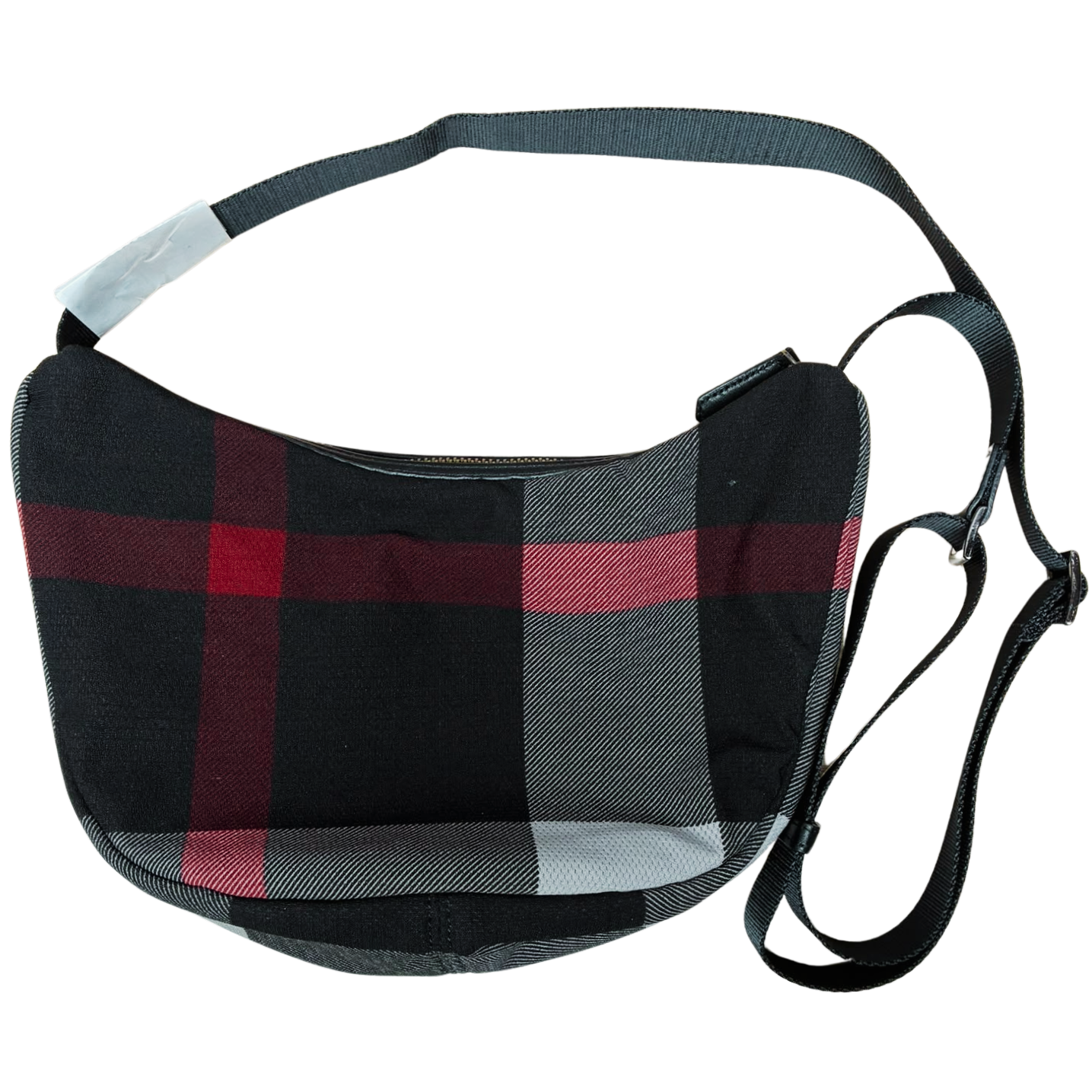 Black Label Crestbridge Nylon Check Shoulder Bag Secondary image