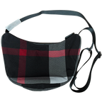 Black Label Crestbridge Nylon Check Shoulder Bag