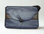 Braun Buffel Leather Messenger Bag